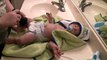 Silicone baby Graysons bath!