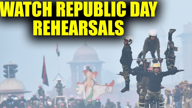 Republic Day Parade : Watch contingents of different forces rehearsing | Oneindia News