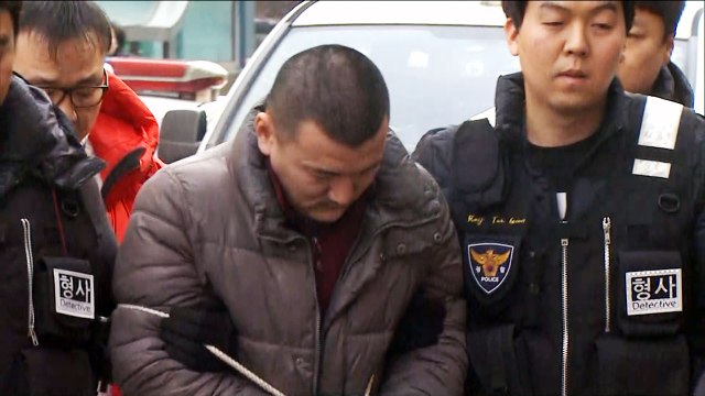 어머니 재산 노려 ...용인 일가족 살해 사건 현장검증 / YTN