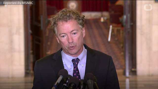 Senator Rand Paul Defends Donald Trump's Derogatory Words