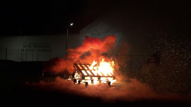La prison de La Farlède bloquée par les agents pénitentiaires