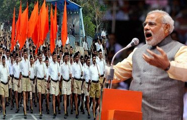 ஜி.எஸ்.டி.க்கு எதிராக டெல்லியில் பேரணி நடத்திய ஆர்.எஸ்.எஸ்.சின் தொழிலாளர் பிரிவு