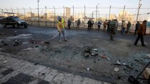 قتلى وجرحى في تفجير مزدوج وسط بغداد