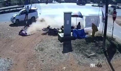 Feci kaza kamerada
