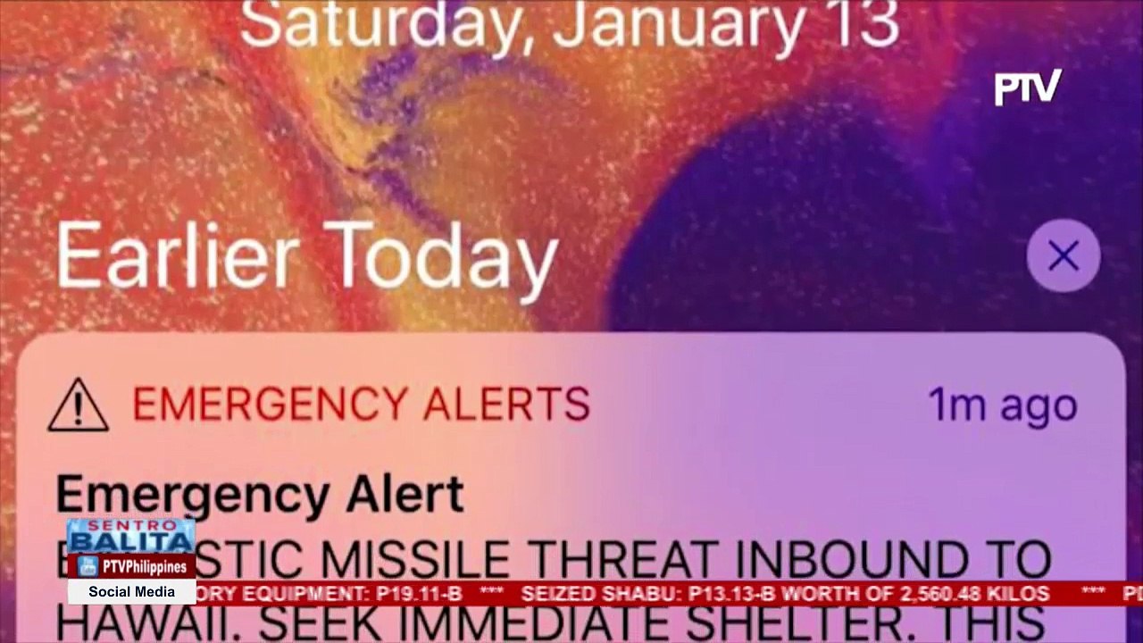 GLOBALITA: False missile threat alert, isa umanong 'human error'; Isang tram sa Ukraine, nasunog; Gadget na 'square pand