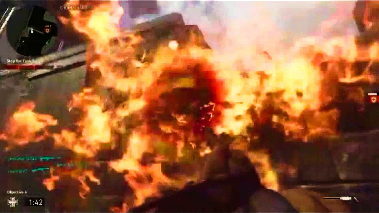 Call Of Duty WWII warm firey death