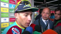 Miguel Angel Lopez entrevista en meta, etapa 17 Vuelta España 2017-YR12SjKvD-Y