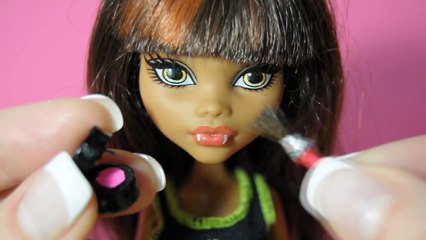❤★DIY: КАК СДЕЛАТЬ МИНИ РУМЯНА И КИСТЬ ДЛЯ КУКОЛ МОНСТЕР ХАЙ, БАРБИ, ЭВЕР АФТЕР ХАЙ (MONSTER HIGH)★❤