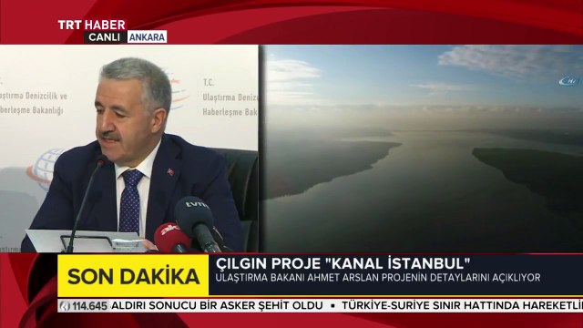 Çılgın proje Kanal İstanbul'un detayları açıklandı