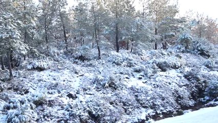 Çanakkale'de Kar Yağışı