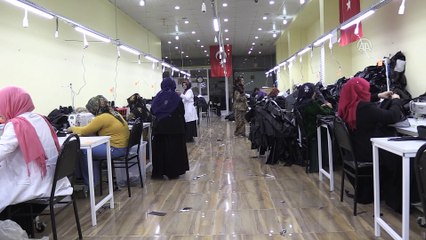 Türk ve Suriyeli kadınlar birlikte üretiyor  - ŞANLIURFA