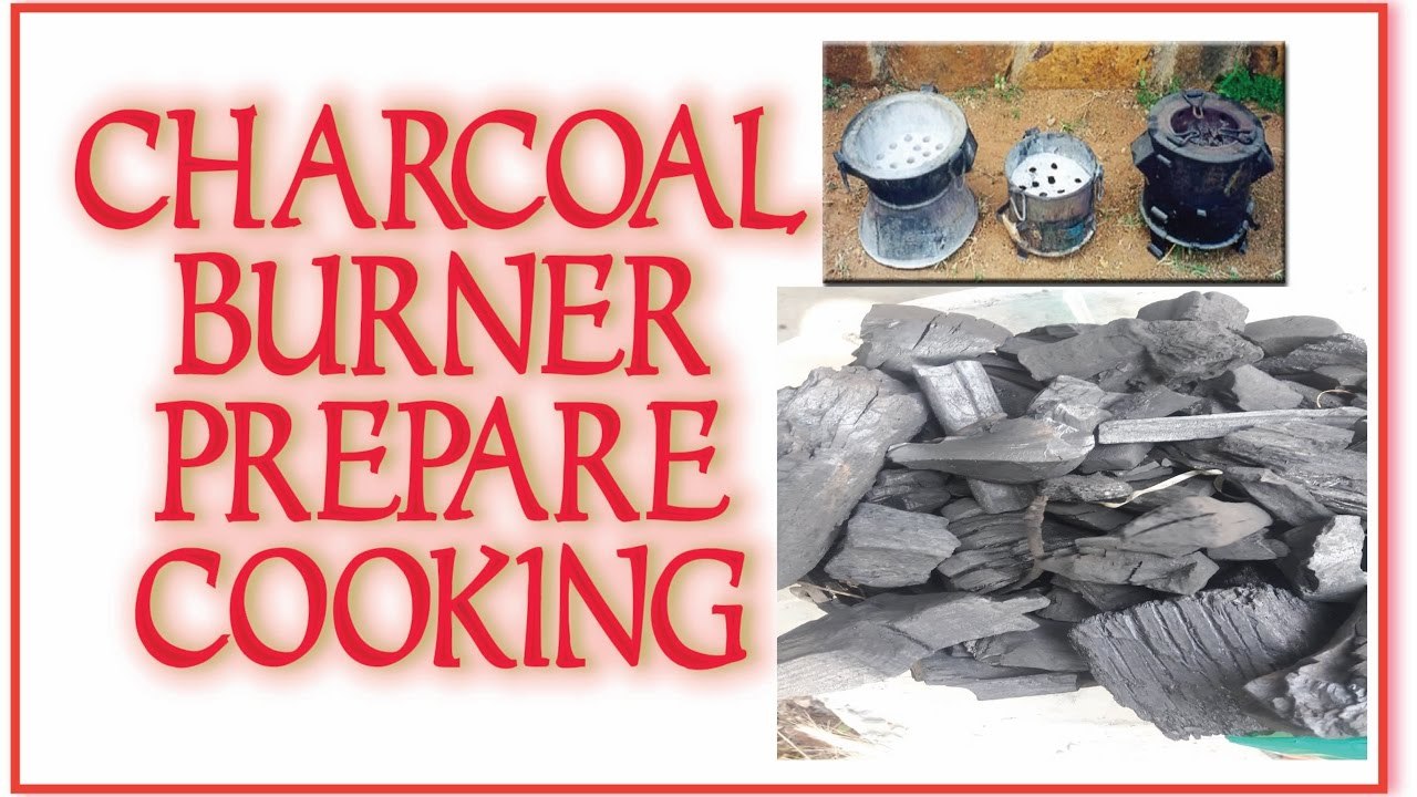 How To Prepare Charcoal Burner With Charcoal For Cooking - No Gas Burner- No Electricity Burner