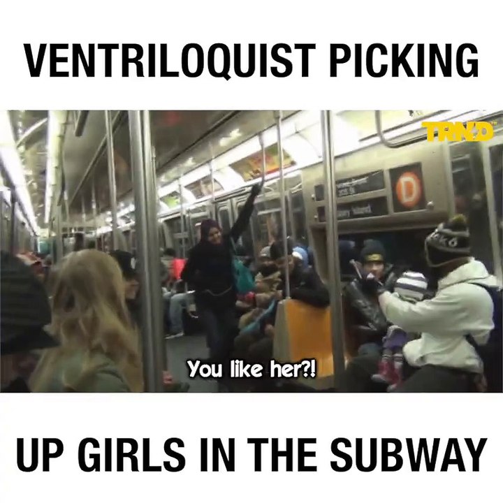 Ce ventriloque de rue dans le métro de NY est énorme! Plié de rire