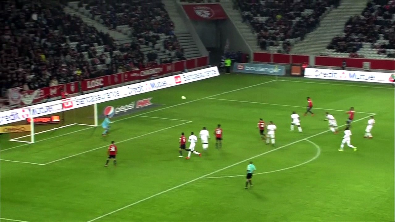 Passe de Benzia vs Caen