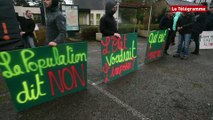 Mûr-de-Bretagne (22). Une centaine de manifestants contre Variscan