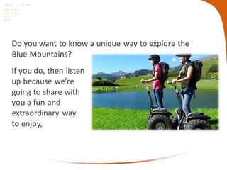 Tips to Have a Fun and Safe Segway Tour Experience in the Blue Mountains