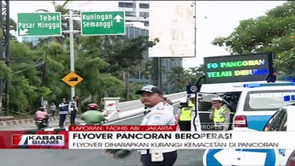 Hari Pertama Beroperasi, Flyover Pancoran Kurangi Kemacetan 60 Persen
