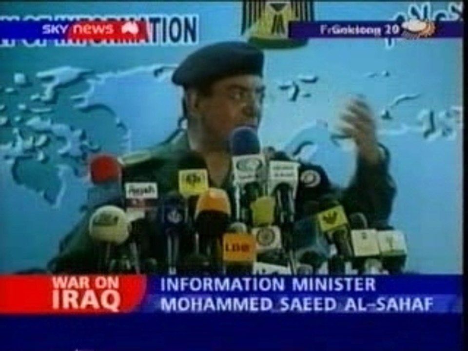 Guerre en Irak: Sky News - 3 avril 2003