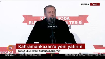 Cumhurbaşkanı Erdoğan konuşma yapıyor