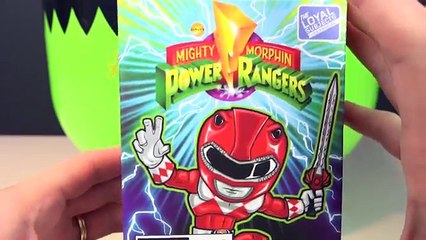 Surprise Eggs Marvel DC Comics Avengers Ninja Turtles Power Rangers Boy Toys Halloween Special