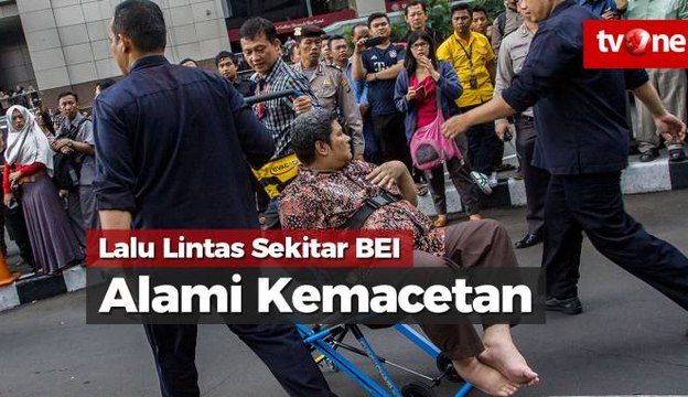 Lalu Lintas Sekitar Gedung BEI Alami Kemacetan