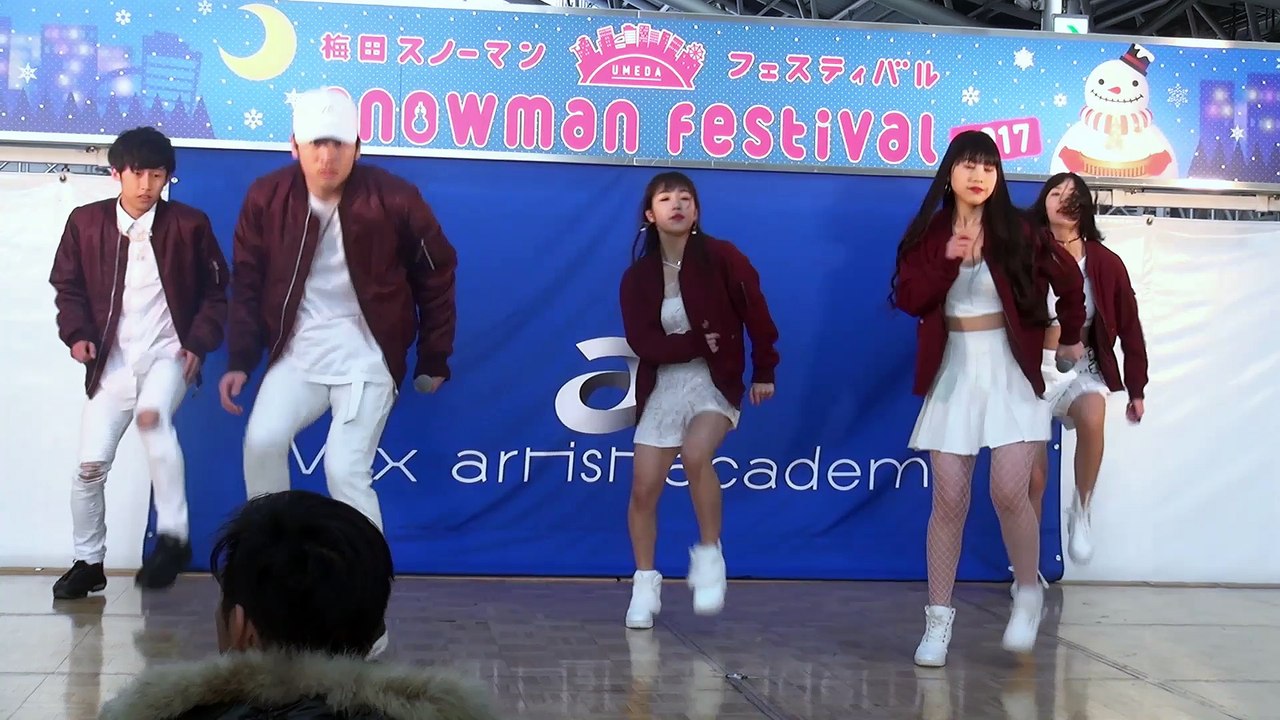 Blanck (ブランク)「CALL (AAA)」2017/12/24 エイベックス・クリスマス・スペシャルライブステージ 時空の広場