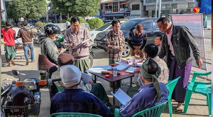 ေကာင္းမႈေတာ္ ေစတီ ထုံးသကၤန္းရန္ ျပည္သူ႕အသံ (႐ုပ္/သံ)