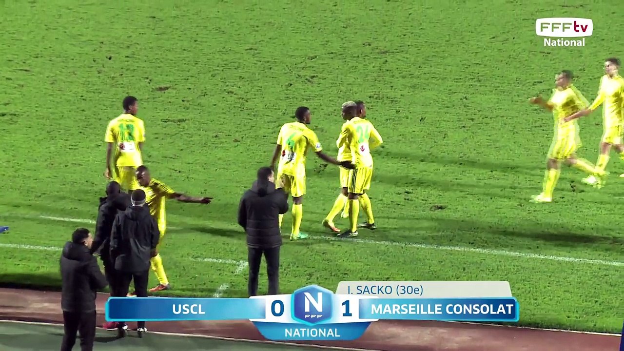 USCL 1 - 1 Marseille Consolat (J18 S1718)
