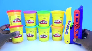 How To Make Modelling Clay Play Doh Rainbow Learning Colors Fun and Creative Video For Kids