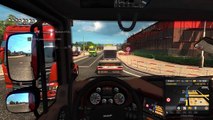 ВЕСЕЛЫЙ ETS 2 MP Euro truck simulator 2 multiplayer  РУЛЬ!!!! УГРАНАЯ СЕРИЯ! #2