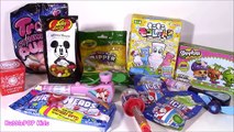 Candy Bonanza 7! Foaming Toilet Crayola Dippers Jelly Belly SHOPKINS Blink Pop Princess Fan! FUN