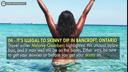 Top 10 Strangest Laws In Canada