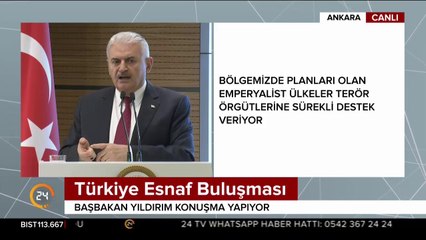 ABD'nin terör ordusu girişimine Başbakan Yıldırım'dan tepki