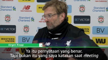 Download Video: Penting Menunjukkan Liverpool Bisa Menang Tanpa Coutinho - Klopp