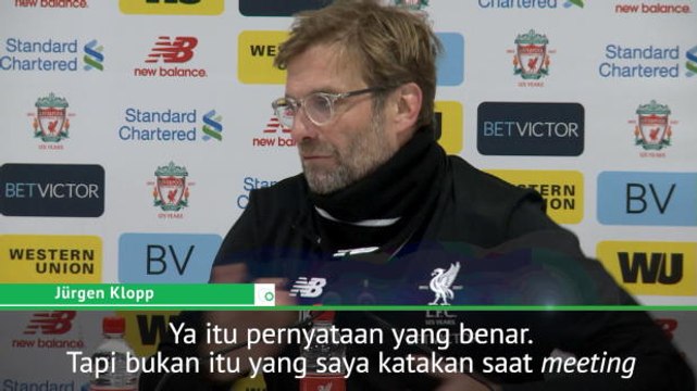 Penting Menunjukkan Liverpool Bisa Menang Tanpa Coutinho - Klopp