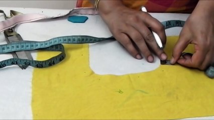 How to make perfect bias piping and dori -How to make Piping on Neckline-hindi video by sangie fbc