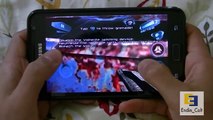 Samsung Galaxy Note GT N7000 Gaming Test - N.O.V.A 3 HD Gameplay