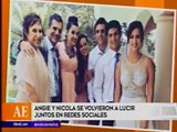 Angie Arizaga y Nicola Porcella reaparecen juntos tras rumores de separación