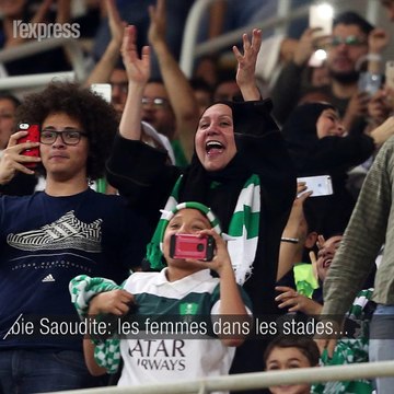 En Arabie Saoudite, les femmes se rendent au stade pour la première fois