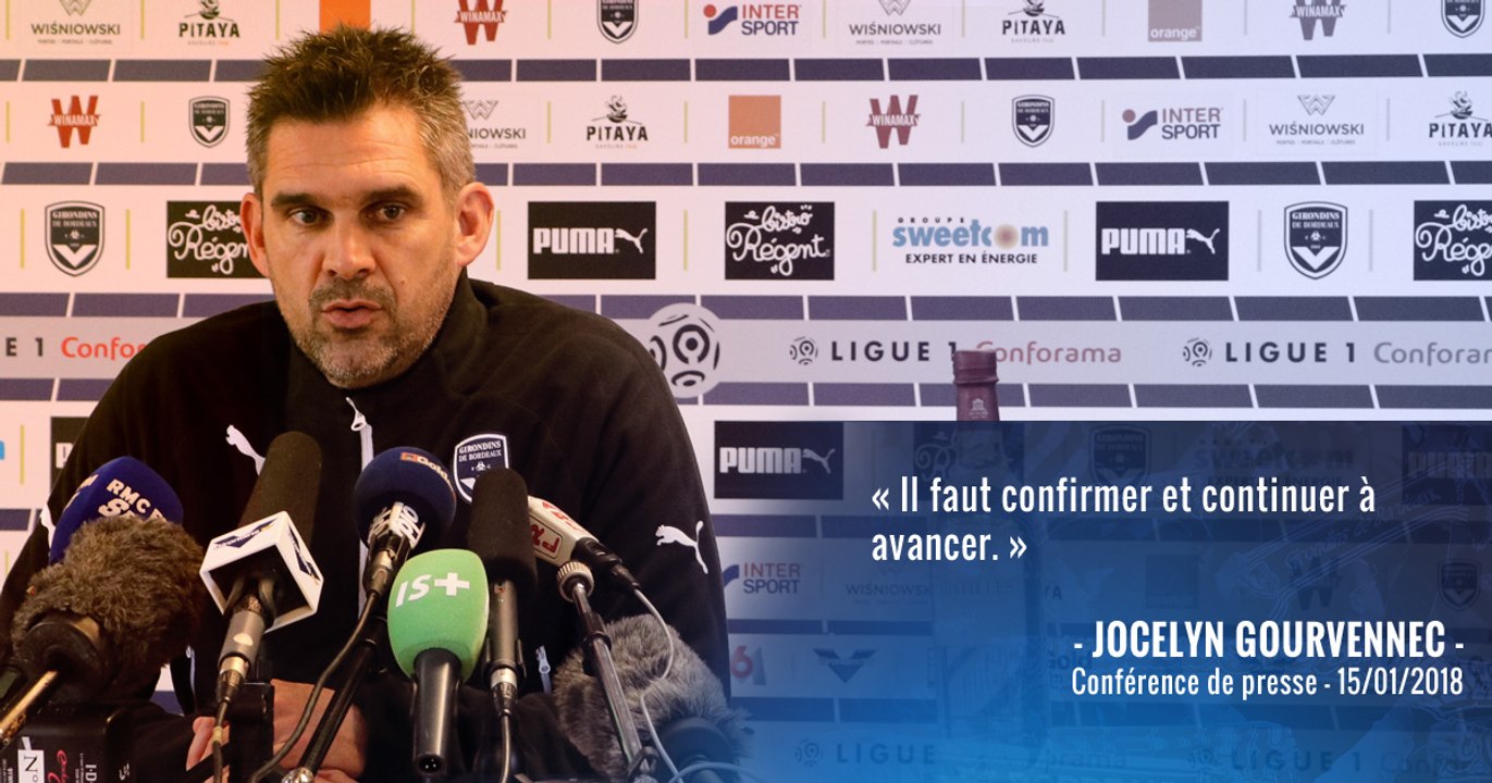 Jocelyn Gourvennec s'exprime avant d'affronter Caen