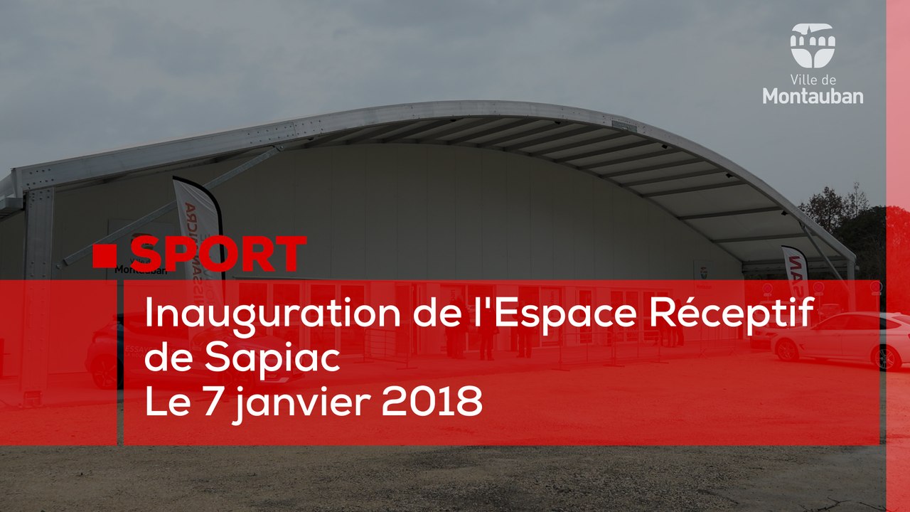 Nouvel espace réceptif du stade de Sapiac.