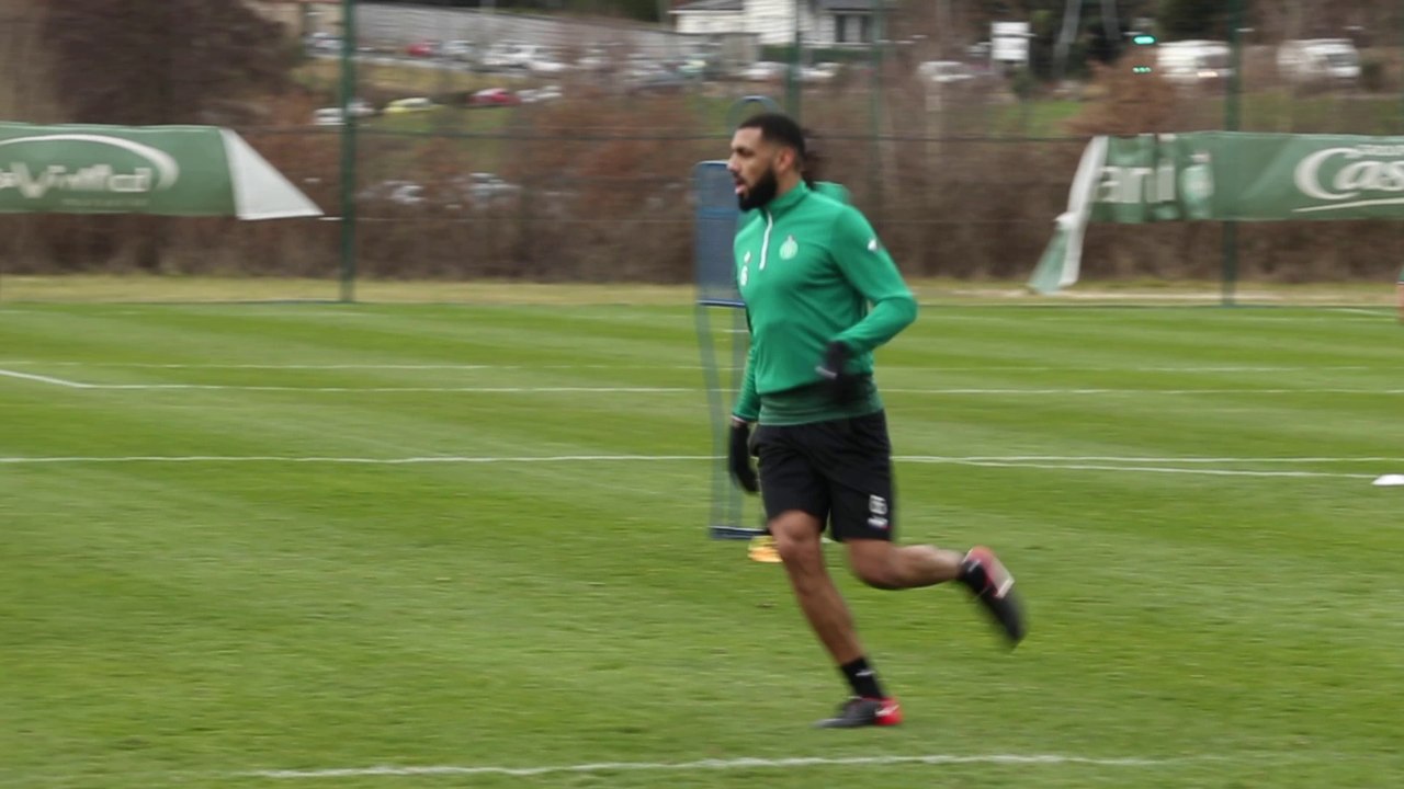 Yann M'Vila, premier entraînement
