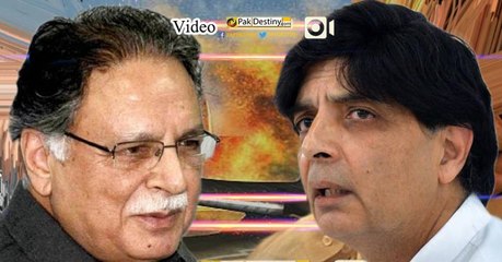 Chaudhry Nisar retaliates : Says Dawn Leaks Report will expose Pervaiz Rashid's mideeds
