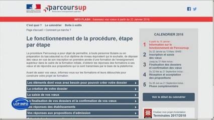 "Parcours Sup" : la nouvelle plateforme post-bac pour faire oublier APB