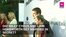 Did Miley Cyrus And Liam Hemsworth Get Married In Secret?