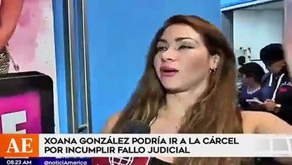 Xoana González pierde juicio e irá a prisión en caso retorne al Perú