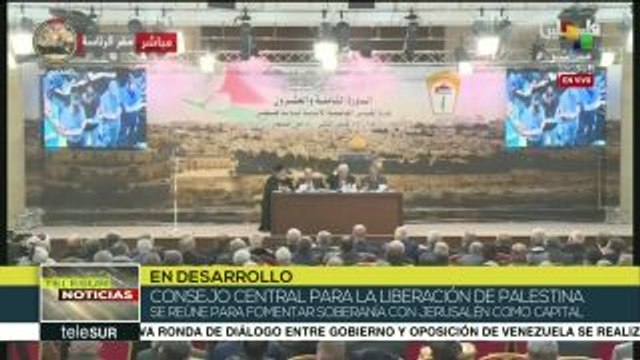 Palestina: discute OLP soberanía con Jerusalé como capital