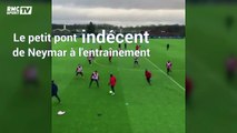 Aie, le petit pont insolent de Neymar à l'entraînement du PSG