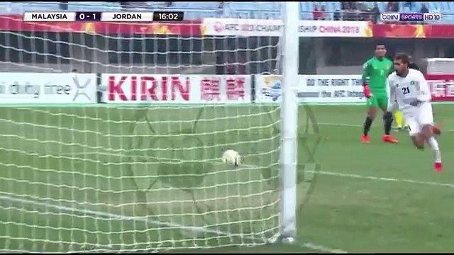 اهداف مباراة الأردن وماليزيا 1 1 اهداف مباراة ماليزيا والأردن 1 1 كأس آسيا تحت 23 سنة