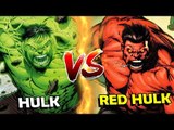 HULK VERDE X HULK VERMELHO, QUEM É MAIS FORTE?